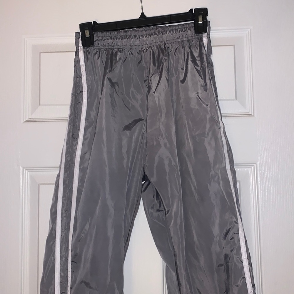 Reflective Grey Joggers/Track pants